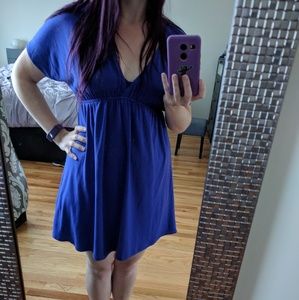 Purpley/Blue kimono style dress